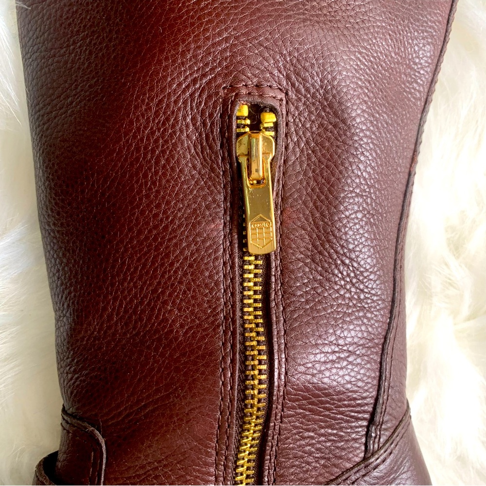 Vince Camuto Brown Heeled Boots - Picture 5 of 15